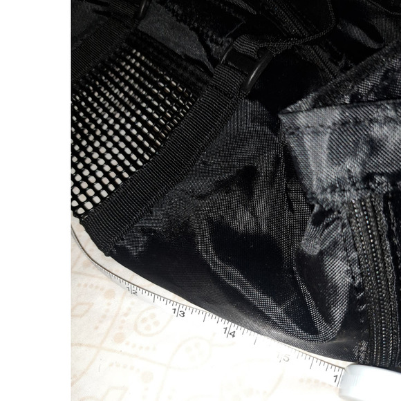 NWOT- XS Roll Up Purse size small pet carrier nylon with mesh and top handles - Picture 2 of 9